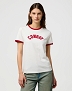 Koszulka Damska Wrangler Ringer Tee Worn White 112370757