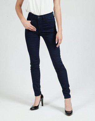 Spodnie Damskie Wrangler High Rise Skinny Blue Moon W27HLFP22