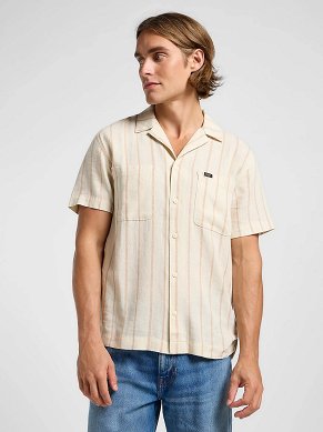 Koszula Męska Lee 2 Pkt Camp Shirt Soy Bean 112363920