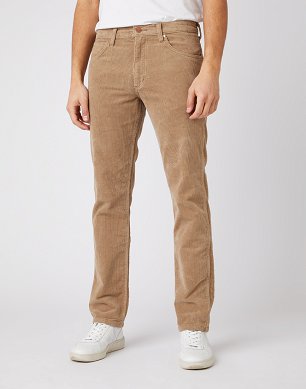 Spodnie Męskie Wrangler Greensboro Flax W15QA2C04