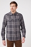 Koszula Męska Wrangler Western Shirt Black W5B42L100