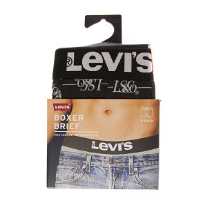 Bokserki Levi`s® 2 Pack Boxer Brief 37149-0365