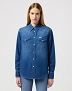 Koszula Damska Wrangler Heritage Shirt Dark Wash W112350625