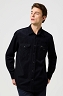 Koszula Męska Wrangler Western Cord Shirt Black 112371429