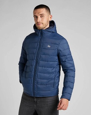 Kurtka Męska Lee Light Puffer Jkt Marine L87HSZ54