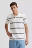 Koszulka Męska Lee Pique Polo Halogen Safari Stripe 112376476
