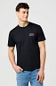 Koszulka Męska Wrangler Small Americana Tee Black 112371411