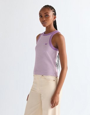 Koszulka Damska Wrangler Ringer Tank Bellflower 112378086