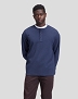 Koszulka Męska Lee Ls Henley Indigo Heather 112386333