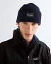Czapka Męska Wrangler Ribbed Wool Beanie Navy 112388221