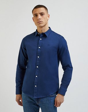 Koszula Męska Lee Patch Shirt Emperor Navy LL37BMA67
