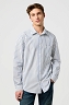 Koszula Męska Wrangler 1 Pkt Shirt Blue Oxford 112372981