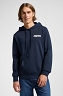 Bluza Męska Lee Graphic Hoodie Rivet Navy 112365101