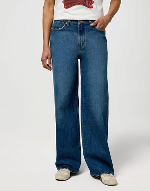 Spodnie Damskie Wrangler Loose Straight Yosemite 112371184