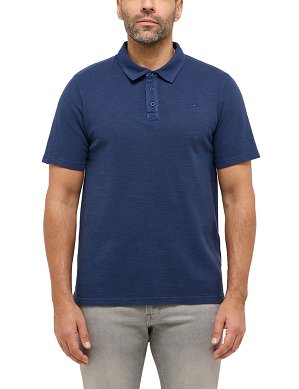 Polo Męskie Mustang Style Palco Dress Blues 1016505-5334