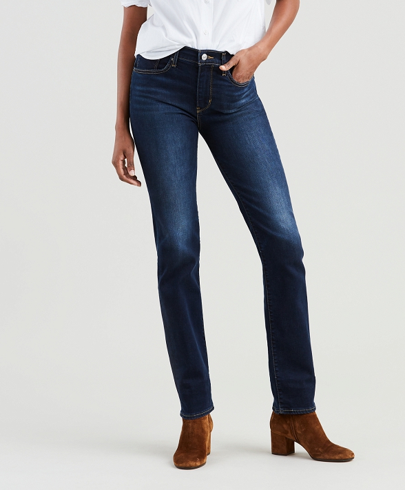 anklageren At placere Løfte Spodnie Damskie LEVI`S® 724™ High Rise Straight Jeans NEXT EPISODE  18883-0009