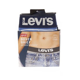 Bokserki Levi`s® 2 Pack Boxer Brief 37149-0208