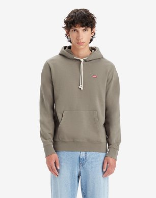 Bluza Męska Levi`s® Original Housemark Hoodie Smokey Olive 34581-0035