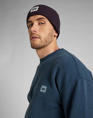 Czapka Męska Lee Beanie Velvet Beet LP514774