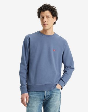 Bluza Męska Levi`s® Original Housemark Crewneck Sweatshirt Vintage Indigo X 35909-0037