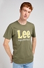 Koszulka Męska Lee Big Logo Tee Fort Green L112349503