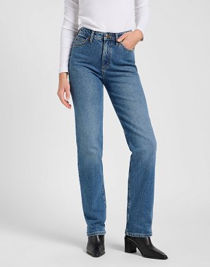 Spodnie Damskie Lee June Rays Of Indigo 112371090
