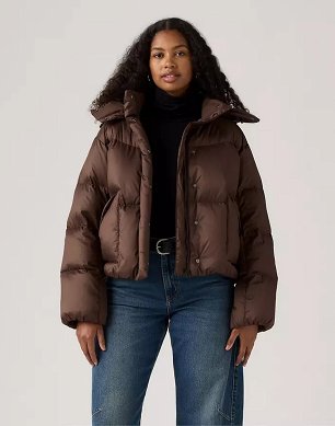 Kurtka Damska Levi`s® Short Western Bubble Puffer 003MD-0006