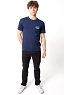 Koszulka Męska Wrangler Small Graphic Tee Navy 112378477