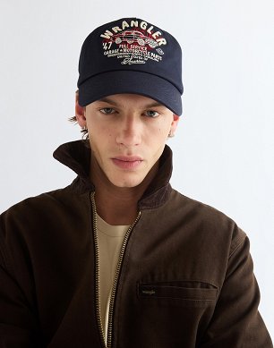 Czapka Męska Wrangler Garage Cap Navy 112387395