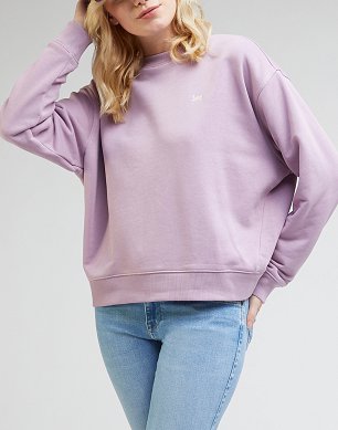 Bluza Damska Lee Crew Sws Plum L53LSRA39