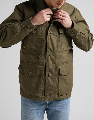 Kurtka Męska Lee Field Jacket Brindle Green L86WPKUA