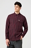 Koszula Męska Wrangler 1 Pkt Flannel Shirt Black Wine 112371522