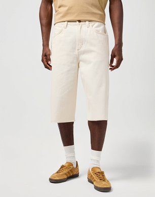 Szorty Męskie Wrangler Cj Skater Shorts Ecru 112362502
