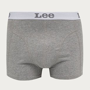 Bokserki Męskie Lee 2-pack Trunk Grey Mele LP03CK37