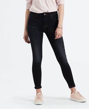 Spodnie Damskie  LEVI`S® 720™ HIGH-WAISTED Super Skinny Jeans Blue 52797-0094