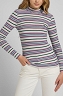 Koszulka Damska Lee Ribbed Ls High Neck Ecru L40HIQDN