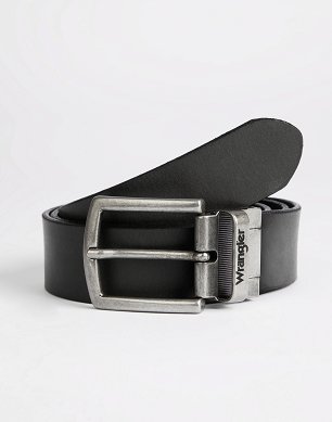 Pasek Męski Wrangler 2sided Belt Black W0E7US100