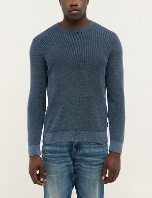 Sweter Męski Mustang Style Elliot Dark Sapphire 1016849-4136