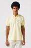 Polo Męskie Wrangler Refined Polo Shirt Yellow W112350394