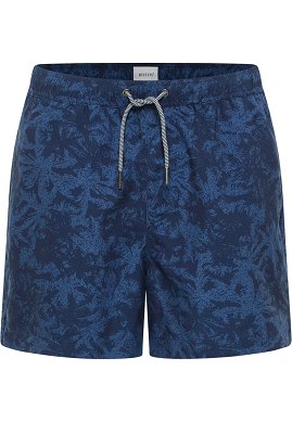 Szorty Męskie Mustang Style Oceanside Shorts Distorted Palm Blue 1016477-12728