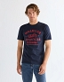 Koszulka Męska Wrangler Americana Tee Navy 112378504