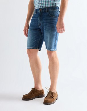 Szorty Męskie Wrangler Texas Shorts Stormforge Blue 112377789