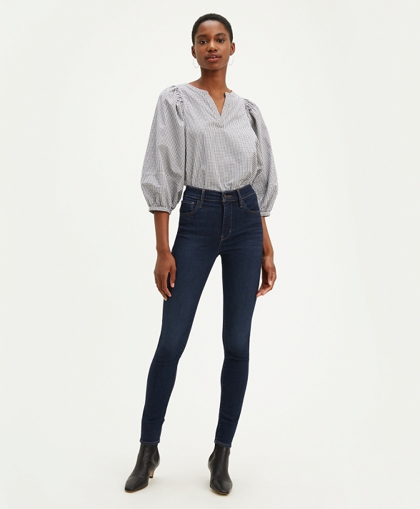 Spodnie Damskie Levi`s® 720™ Hirise Super Skinny Deep Serenity 52797-0176