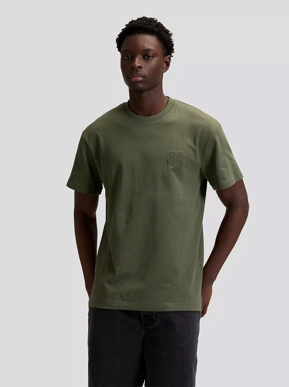 Koszulka Męska Lee Workwear Ess Tee Oak Moss 112378773