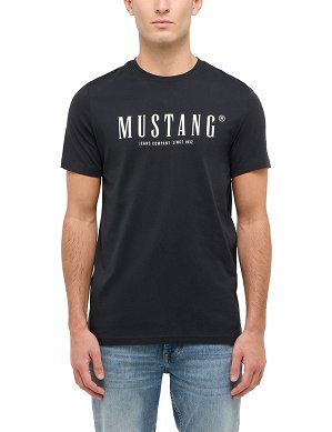 T-shirt Męski Mustang Style Austin Jet Black 1016480-4188