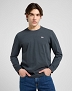 Koszulka Męska Lee Ls Patch Logo Tee Washed Black 112370500