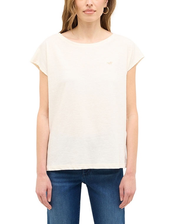 T-shirt Damski Mustang Style Lesley Whisper White 1016512-2013