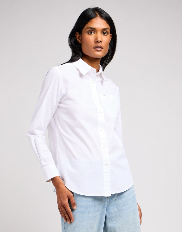 Koszula Damska Lee All Purpose Shirt Bright White L112350259