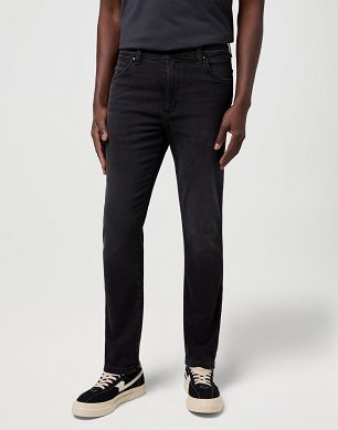 Spodnie Męskie Wrangler Larston Black Fog 112371657