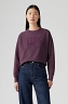 Bluza Damska Levi`s® Graphic Heritage Crewneck Sweatshirt Crew  Plum Perfect A7288-0037